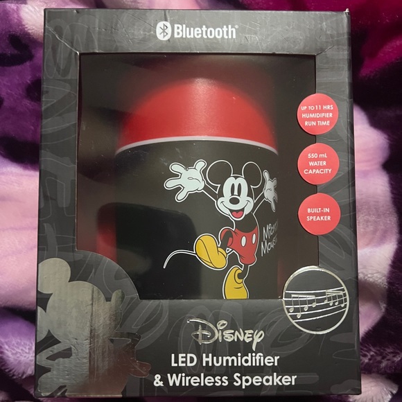 Disney Other - Mickey Mouse LED Humidifier & wireless speaker